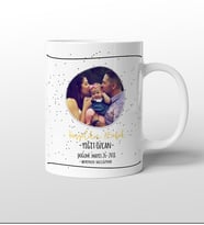 Hoşgeldin Bebek Tasarımlı Kupa Bardak