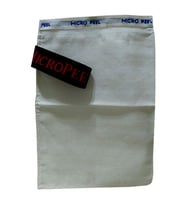 Micro Peel İpek Karma Cilt İçin Banyo Kesesi Beyaz 16X25