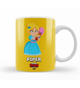 Brawl Stars  Pıper Kupa Bardak Porselen