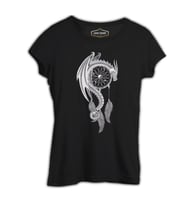 Dreamcatcher - Düş Kapanı Siyah Kadın Tshirt