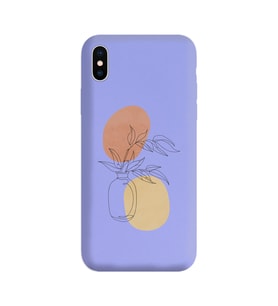 Mor Lansman Kılıf iPhone XS