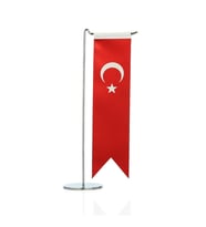 Türk Bayrağı Kırlangıç Masa 8x32cm