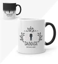 BK Gift Kişiye Özel Yılın En İyi Damadı Sihirli Kupa Bardak