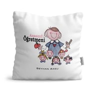 BK Gift Kişiye Özel Anasınıfı Öğretmeni  Yastık  2