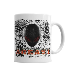 Area 51 Kupa Bardak Porselen