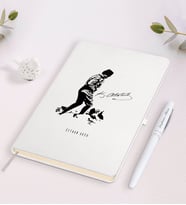BK Gift Kişiye Özel Atatürk Temalı Beyaz Defter ve Kalem Hediye Seti-16