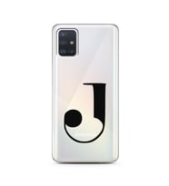 Samsung A51 Harf Tasarımlı Telefon Kılıfı J-Harfi 