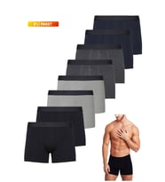 Erkek Karışık Basic Boxer 8'li Paket (Karışık)