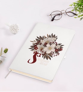BK Gift Kişiye Özel Kadınlar Günü Tasarımlı Beyaz Defter-17