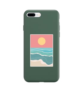 Koyu Yeşil Lansman Kılıf iPhone 7 Plus