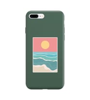 Koyu Yeşil Lansman Kılıf iPhone 7 Plus