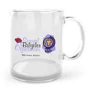BK Gift Kişiye Özel Sosyal Bilgiler Öğretmeni Cam Kupa Bardak  2