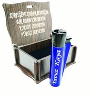 Kişiye Özel İsimli Hediyelik Çakmak Metal By Clipper