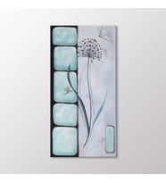Arty Tablo Dekoratif Çiçekler Tablo (Karışık)