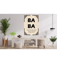 Babalara Özel Baba Ahşap Tablo