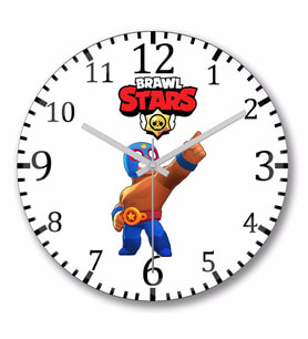 Brawl Stars El  Rudo Primo  Duvar Saati Bombeli Gercek Cam