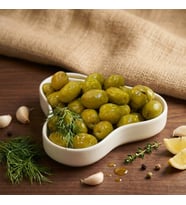 Hatay Kırma Halhalı Zeytin Kahvaltılık 1000 g ℮