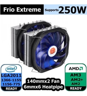 Thermaltake Frio Extreme CPU Soğutucusu İntel LGA2011/1366/1155/1156/775 AMD FM1/AM3+/AM3/AM2+/AM2 CL-P0587
