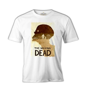 The Walking Dead Beyaz Erkek Tshirt