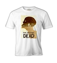 The Walking Dead Beyaz Erkek Tshirt
