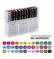 Touch Twin Marker Kalem 36lı Set