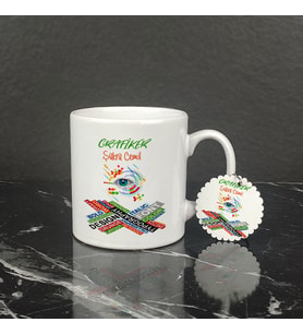 Grafiker Kupa Bardak ve Anahtarlık Set 002