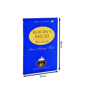 Cübbeli Ahmed Hoca Kur'anı Mecid Risalesi-1156