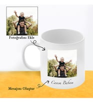 Kişiye Özel Fotoğraflı Kupa