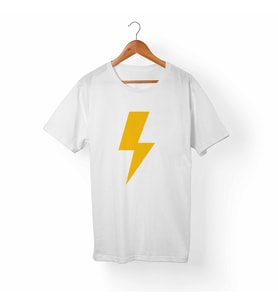 The Flash/Barry Allen Beyaz Tişört