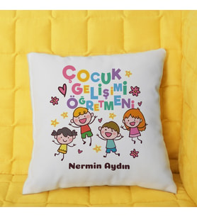 Çocuk Gelişimi Öğretmeni Hediye Yastık