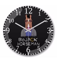 Bojack Horseman  Duvar Saati Bombeli Gercek   Cam