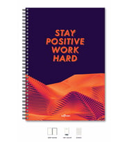 A4 Defter Çizgili 200 syf Stay Energy