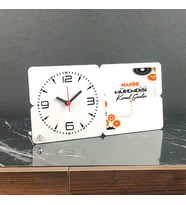 Makine Mühendisi Ahşap Masa Saati 006