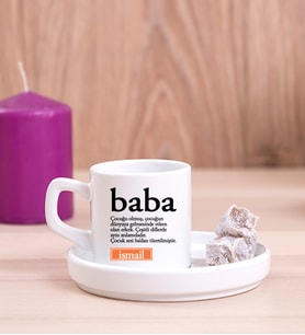 Baba Kelime Anlamı Concept Türk Kahvesi Fincanı