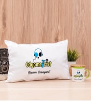 Odyometrist Dikdörtgen Yastık ve Yeşil Kupa Bardak