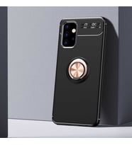 Galaxy A32 5G Kılıf Zore Ravel Yüzüklü Silikon Kılıf (Rose)