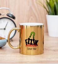 Fizik Mühendisi Gold Kupa Bardak