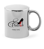 BK Gift Kişiye Özel Mesleki Patron Krom Kupa Bardak  1