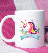Unicorn Tasarımlı İsme Özel Unicorn Kupa Bardak