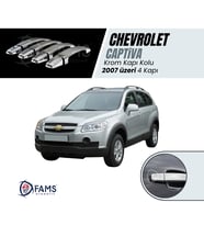 Chevrolet Captiva Krom Kapı Kolu 4 Parça 2007 Üzeri P. ÇELİK