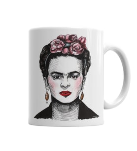 Frida Kahlo  Kupa Bardak Porselen