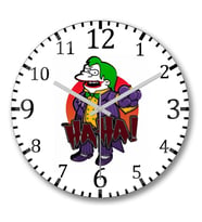 Nelson Coringa Duvar Saati Bombeli Gercek Cam