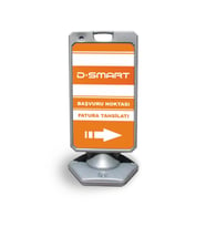 Dsmart   Reklam ve Yönlendirme Uyari Dubasi A Tabela Gri