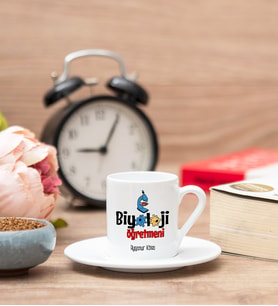 Biyoloji Öğretmeni Türk Kahvesi Fincanı