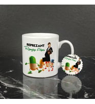 Reprezant Kupa Bardak ve Anahtarlık Set