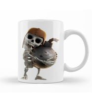 Skeleton Carrying Bomb Clash of Clans Clash Kupa Bardak Porselen