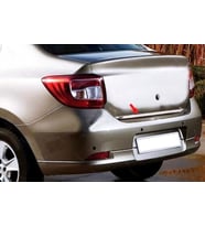 Renault Clio 4 Symbol Krom Alt Bagaj Çıtası 2013 Üzeri P.Çelik