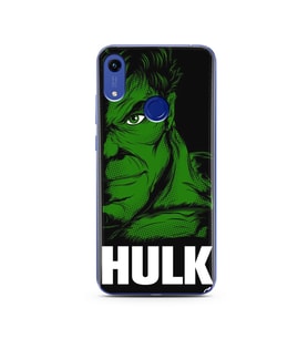 Hulk Tasarım Süper Şeffaf Silikon Telefon Kılıfı Huawei Honor 8A 