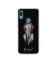 Einstein Tasarım Süper Şeffaf Silikon Telefon Kılıfı Huawei Y6 (Prime) 2019