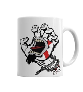 Hand Of War Kupa Bardak Porselen
